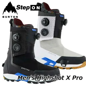 25-26 BURTON バートン スノーボード ブーツ ステップオン メンズ Men's Highshot 【X Pro 】WIDE】 Step On ハイショットエックスプロ 【日本正規品】ship1【返品種別OUTLET】