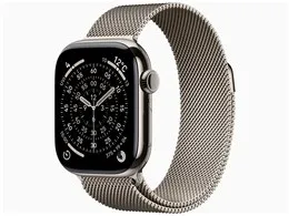 Apple Watch Series 11 GPS+Cellularモデル 42mm チタニウムケース・ミラネーゼループ