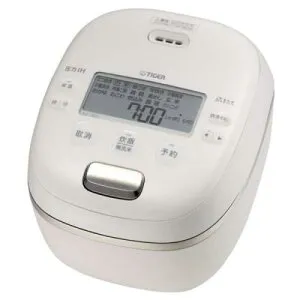 タイガー TIGER 圧力IHジャー炊飯器 3.5合炊き 炊き立てご泡火炊き オフホワイト JRI-C060WO〈JRIC060WO〉
