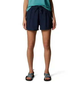 コロンビア レディース ボトムス ハーフパンツ・ショーツ ショートパンツ Columbia Women's Mid Rise Blue Vista Hill Shorts Collegiate Navy ネイビー