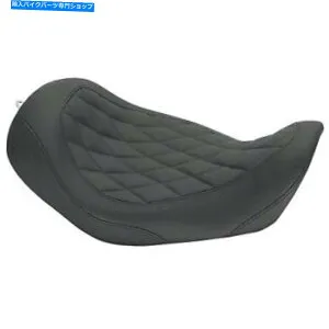 Seats 2006-2017のマスタングワイドトリッパーソロダイヤモンドステッチハーレーデビッドソンダイナ Mustang Wide Tripper Solo Diamond Stitch for 2006-2017 Harley Davidson Dyna【並行輸入品】