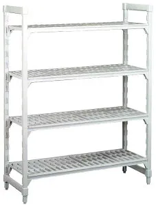 【ポイント20倍】カムシェルフ固定 610×1070×H1830 4段メッシュ CPU244272V4(480) EBM vol.26[2134-02]棚・作業台