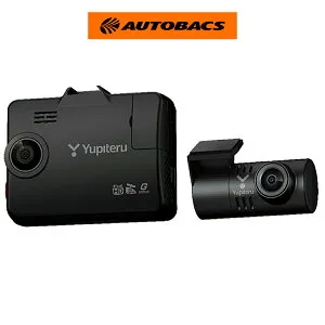 【4/24 20:00-4/27 09:59 エントリーでP5倍】Yupiteru ユピテル Y-350d SUPER NIGHT 前後2カメラドライブレコーダー