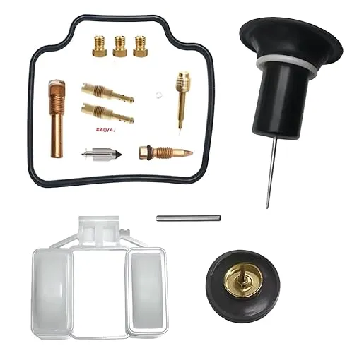 kiAuto ホンダ に適合キャブレター修理 キャブレターリペアキット オートバイ用キャブレター キャブレター再構築修理キットに適合するホンダ BIG RUCKUS PS250 フロート & プランジャー ダイヤフラム キャブレター部品用 キャブレター 修