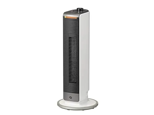 コイズミ 電気ファンヒーター ホット&クール ミニ 送風 温風 1台2役 人感センサー コンパクト ホワイト KHF-0838/W