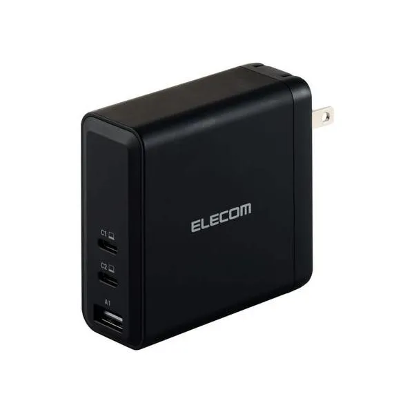 エレコム AC充電器 PD 140W 高出力 ブラック ACDC-PD96140BK ＡＣ式充電器 バッテリー 充電器 スマホ タブレット関連品