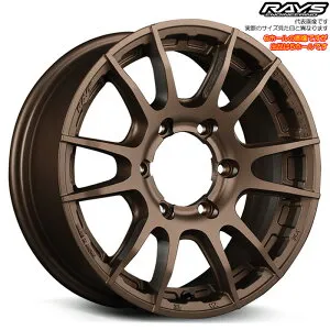 レイズ 57XR-X (Z2) 4本 [16×6.0J+5 5H 139.7 φ108.8 ジムニーシエラ JB74W ジムニーノマド JC74W] RAYS gram LIGHTS ダークブロンズ