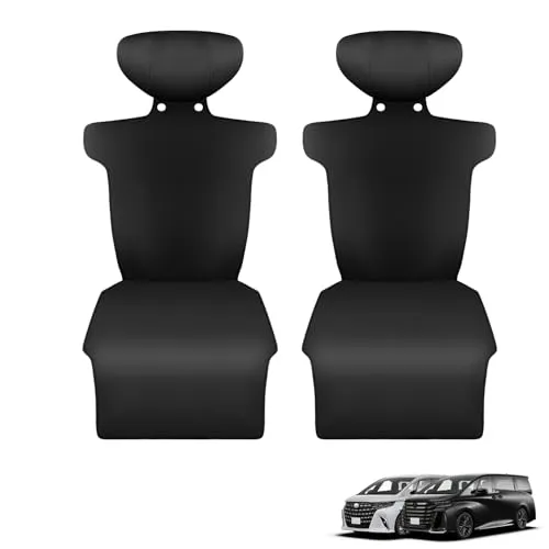 Virauto トヨタ 新型 アルファード 40系 ヴェルファイア シートカバー 2列目用 7人乗り対応 ALPHARD VELLFIRE 40系 2023年6月～ カーシートカバー 座席カバー 防水 キズ 汚れ防止 通気 滑り止め 保護 フルサラウンドシ