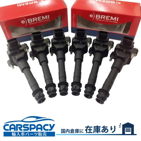 互換品 正規品 新品即納 ポルシェ 911 996 カレラ 911 997 イグニッションコイル 6本セット 99660210400 99760210402 BREMI製