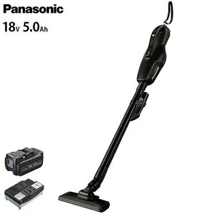 パナソニック 工事用 充電クリーナー 黒 (電池パック・充電器セット) EZ37A3LJ1G-B|Panasonic 純正 電動工具 充電式 充電 プロ用 家庭用 工具 DIY 電動 電気掃除機 清掃 掃除道具 コードレス掃除機 コ