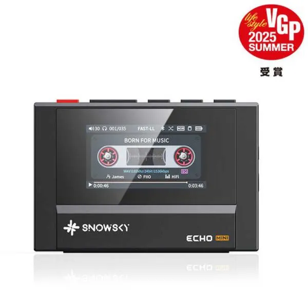 FIIO Snowsky ECHO MINI ［ハイレゾ対応 / 8GB］ Black FIO-SSEMINI-B