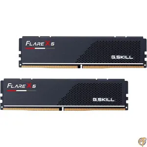 【5日最大1500円クーポン】G.SKILL Flare X5シリーズ DDR5 RAM (AMD Expo) 64GB (2x32GB) 5600MT/s CL36-36-36-89 1.25V デスクトップコンピュータメモリ U-DIMM - マットブラック (F5-5600J3636D32GX2-FX5)