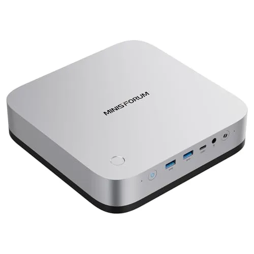 MINISFORUM AI X1 Pro ミニ PC|AMD Ryzen AI 9 HX370|96GB SODIMM DDR5、2TB PCIE SSD、AMD Radeon 890M、Windows 11 PRO 、RJ45 5Gbps x2/Wi-F