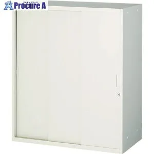 TRUSCO ユニット型壁面書庫 D400 D400 スチール引違い3枚戸 H1050 W色 UFSSW-11 1台 ■▼161-2537 ※車上渡し