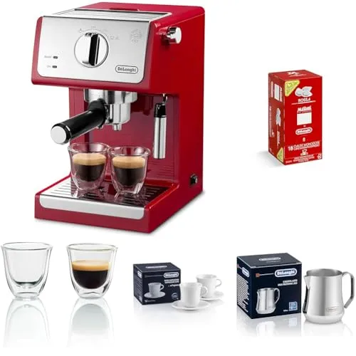 De'Longhi (デロンギ) エスプレッソメーカー ECP3220J-R エントリーセット