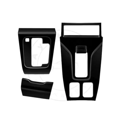 Ayphrbel フロンクスに対応（For FRONX） WDB3S WEB3S 2024年10月~現行 インテリア シフトベースパネル センターコンソールパネル 電動パーキングボタン周りカバー スズキ車種専用用品 ABS製 3pセット (ピアノブラック色