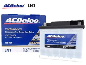 ACデルコ ACDelco LN1 プレミアムENバッテリー メンテンナンスフリー トヨタ bZ4X/C-HR [X1, X5]/GRヤリス /RAV4 [A5]【ハイブリッド車・充電制御車にも対応】