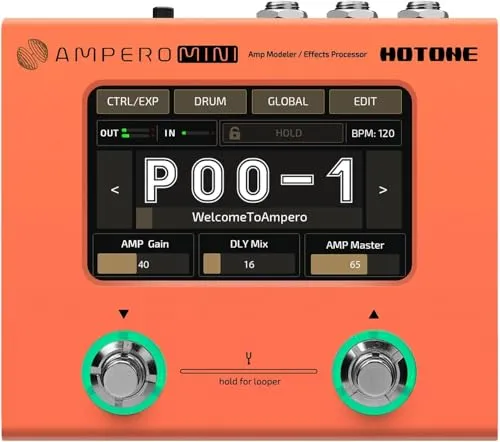 HOTONE マルチエフェクター AMPERO Mini (Orange)