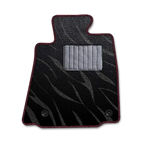 DAD ギャルソン D.A.D エグゼクティブ フロアマット SUZUKI (スズキ) ALTO Lapin/Chocolat アルト・ラパン/アルト・ラパン・ショコラ(25/6～) 型式: HE21S 1台分 GARSON プレステージデザインブラック/