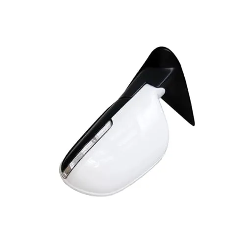 に適合する シュコダ に適合する オクタビア A6 MK2 に適合する セダン に適合する コンビ RS 09-13 に適合する カースタイリング ヒーター付き電動調整ウィングドア サイド リア ミラー(1pc Left Side 2)