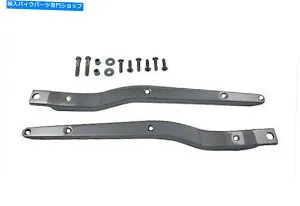 クロームパーツ リアーメントストラットカットクロープ式カービン撮影 - オリジナルのタイトルを表示する リアフェンダー ストラットセット クローム ハーレーダビッドソン適合- show origina