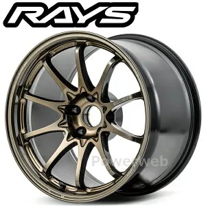 [ホイールのみ単品4本セット] RAYS VOLK RACING CE28N-plus 18インチ×9.5J PCD：120 穴数：5 インセット：45 シャイニングブロンズメタル (SZ) (ボルクレーシング CE28N プラス)