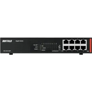 ■BUFFALO 法人向け Giga対応 Layer2 アンマネージスイッチ 8ポート〔品番:BSGU2108P〕【3527833:0】[店頭受取不可]
