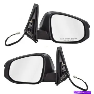 USミラー フィット14-19トヨタ4ランナーセットサイドパワーミラー加熱8794035B60 8791035B90 Fits 14-19 Toyota 4Runner Set Side Power Mirrors Heated 8794035B60 8791035B90【並行輸入品】