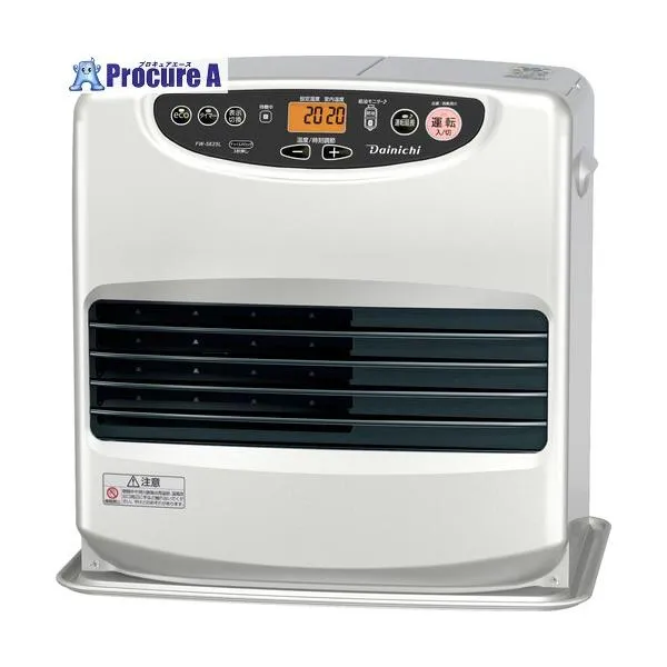 ダイニチ 石油ファンヒーター FW-5625L-シルバー 0015010 ▼690-8006 FW-5625L-S 1台