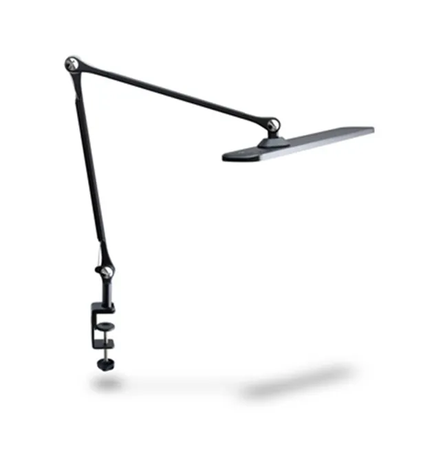 【ポイント10倍】ジェントス (GENTOS) ルミサス 高演色クランプ式デスクライト ブラック DK-R190BK