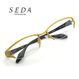 メガネ 眼鏡 【SEDA titanium】セダ アイウェア 日本製 福井県鯖江市 1.60薄型非球面度付きレンズセット SD2204-05【送料無料】 メガネフレーム レンズセット