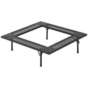 ロゴス アイアン囲炉裏テーブル ［ロースタイル /2?4人向け /木製 /単品］ 81064134