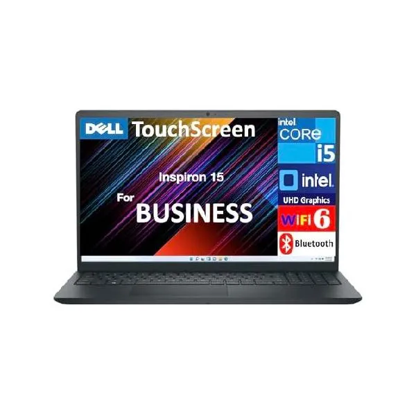 Dell Inspiron 15 Business Laptop 15.0" Touchscreen FHD Display (Intel i5-1334U, 32GB DDR4, 1TB PCIe SSD, Intel UHD, WiFi 6, Webcam, Bluetooth_並行輸入