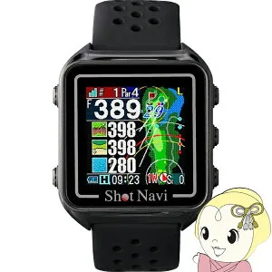 【4/25限定クーポン発行】腕時計型GPSゴルフナビ Shot Navi ショットナビ Beyond Lite Plus ゴルフ用GPS搭載距離測定器 ブラック【/srm】