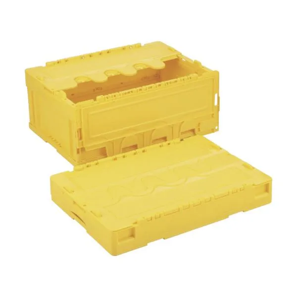 折りたたみコンテナー CF-S31NR 黄 1台 取り寄せ商品