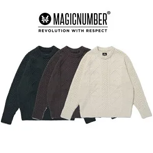 20%OFF!! Magic Number Shaggy Yarn Fisher Knit マジックナンバー シャギー ヤーン フィッシャー ニット