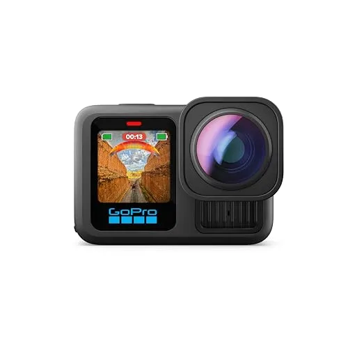 GoPro HERO13 Black ウルトラワイドエディション アクションカメラ 5.3K/60fps + 4K120fps 対応 防水 HLG-HDRビデオ 400fps 13倍スローモーション 様々な気候に対応した長時間駆動の 1900mAh バッテ