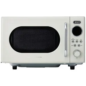 【エントリーで最大全額ポイント還元｜5/6まで】 LADONNA｜ラドンナ 電子レンジ 横開きフラット庫内 ASH WHITE K-DR3-AW [16L /50/60Hz]