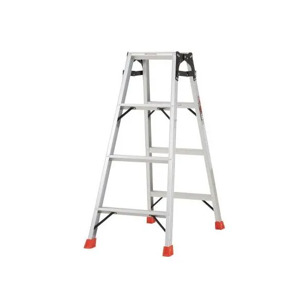 ＴＲＵＳＣＯ はしご兼用脚立 アルミ合金製・脚カバー付 高さ1．11ｍ THK-120 はしご・脚立・脚立