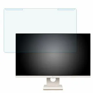 【ポイント2倍】 取り外し簡単 LG 27SR50F-W 27インチ 16:9 向けの ブルーライトカット フィルター 光沢仕様 液晶保護 プロテクター