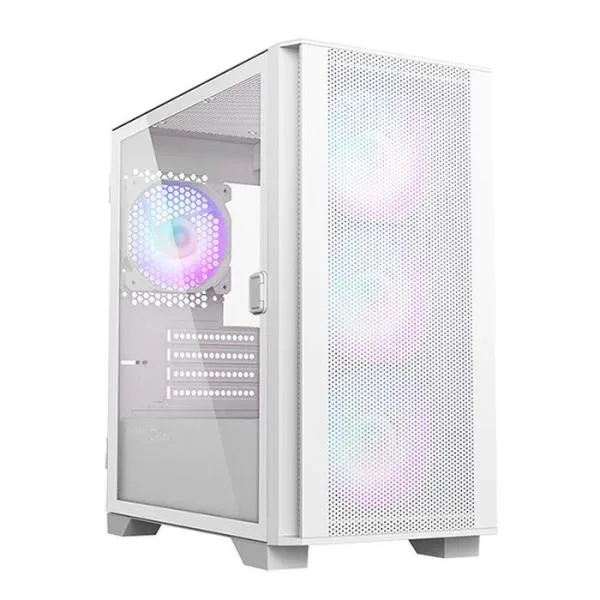 MONTECH AIR 100 ARGB White (MicroATX ガラス ホワイト)