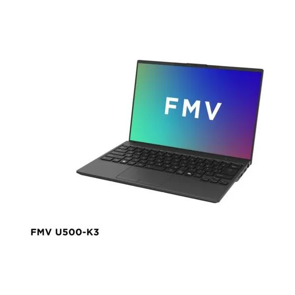 【長期保証付】富士通(FUJITSU) FMV Note U FMVU500K3B 14.0型 Win11Home Corei5 メモリ16GB SSD512GB OfficeH&B2024 ピクトブラック U500-K3