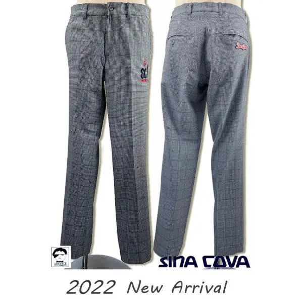 シナコバ ゴルフ メンズ ロングパンツ 2022春夏新作 sinacova 大きいサイズ 送料無料 ちょいワルおやじ 無料ラッピング 22155020-910