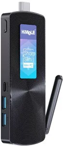 HiMeLe ハイメレ Intel Processor N100搭載スマホサイズのファンレスミニPC PCG02 ブラック PCG02-8/128-W11Pro(N100)