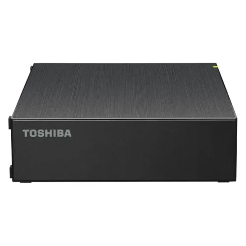 【Amazon.co.jp限定】 東芝 TOSHIBA 外付け ハードディスク 2TB 【 テレビ録画 / 4K / Windows/mac 対応 】 静音 コンパクト HDD Canvio Desktop HD-TDA2U3-B/NA