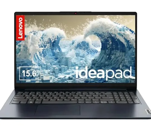 Lenovo Ideapad ノートパソコン | 15.6インチHD | Intel Celeron N4500 | 20GB DDR4 Ram | 128GB eMMC + 1TB SSD | Abyss Blue | Win 11 Home | 薄くて