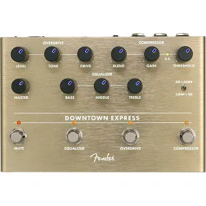 【4/25～26 P5倍or10倍!(対象外あり)】Fender Downtown Express Bass Multi-Effect Pedal ベース用マルチエフェクトペダル フェンダーエフェクター