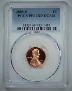 2005-S 1C リンカーン記念館 PCGS PR69RD DCAM 24htc0604