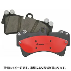 送料無料（一部離島除く） BREMBO ブレンボ セラミックブレーキパッド（リア） ミツビシ ランサーエボリューションワゴン(2005～2007 CT9W)