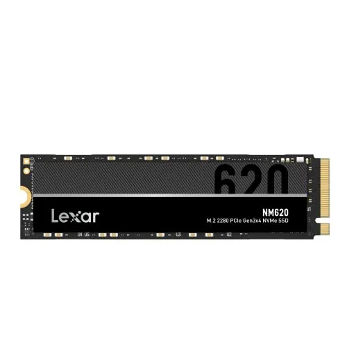 Lexar NM620 M.2 2280 NVMe SSD 256GB 最大3,300MB/秒の読み込み、1,300MB/秒の書き込み - LNM620X256G。